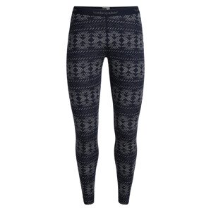 dámské merino spodky ICEBREAKER Wmns 250 Vertex Leggings Crystalline, Midnight Navy velikost: XS