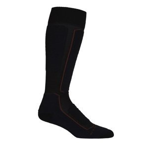 Pánské merino ponožky ICEBREAKER Mens Ski+ Medium OTC, Black/Royal Navy/Espresso velikost: 44,5-46,5 (L)