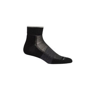 pánské merino ponožky ICEBREAKER Mens Sport Light Mini, Black velikost: M