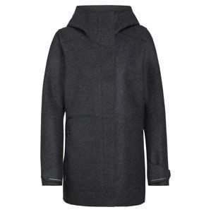 dámská merino bunda ICEBREAKER Wmns Ainsworth Hooded Jacket, Jet Heather velikost: S