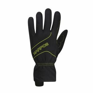KARPOS Alagna Glove, Black/Kiwi Colada velikost: L