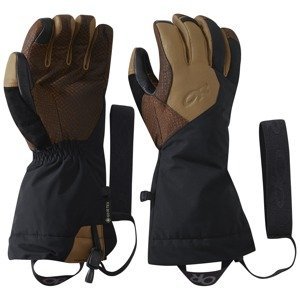 Dámské rukavice Outdoor Research Women's Super Couloir Sensor Gloves, black/nature velikost: M