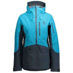 Dámská freeridová bunda SCOTT Jacket W's Vertic 3L, breeze blue/dark blue (vzorek) velikost: M