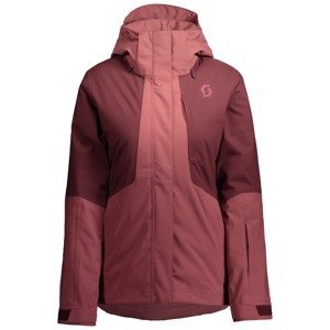 Dámská lyžařská bunda SCOTT Jacket W's Ultimate Dryo 10, ochre red/red (vzorek) velikost: M
