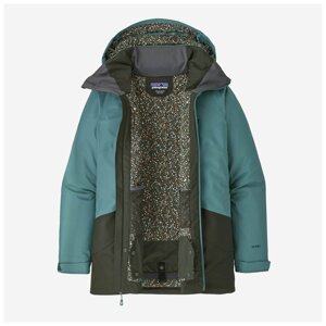PATAGONIA W's Insulated Snowbelle Jacket, tmavě zelená velikost: XL