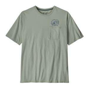 PATAGONIA M's Lost And Found Organic Pocket T-Shirt, STGN velikost: M
