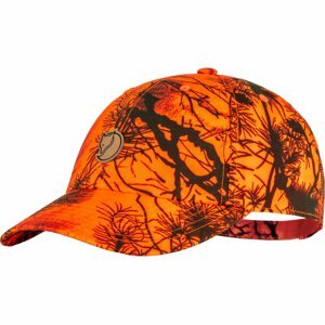 FJÄLLRÄVEN Lappland Camo Cap, Orange Camo velikost: L/XL