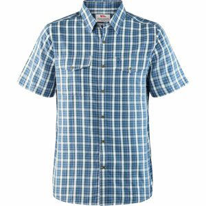 FJÄLLRÄVEN Abisko Cool Shirt SS, Uncle Blue velikost: L