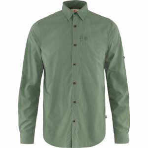 FJÄLLRÄVEN Abisko Hike Shirt LS M, Patina Green velikost: L