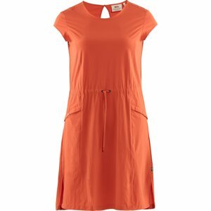 FJÄLLRÄVEN High Coast Lite Dress W, Rowan Red velikost: S