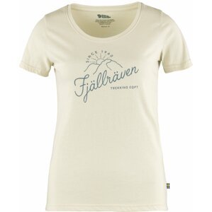 FJÄLLRÄVEN Sunrise T-shirt W, Chalk White velikost: S