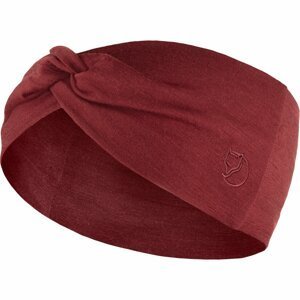 FJÄLLRÄVEN Abisko Wool Headband, Pomegranate Red velikost: OS (UNI)