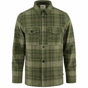 FJÄLLRÄVEN Övik Lite Padded Shirt M, Deep Forest-Laurel Green velikost: M