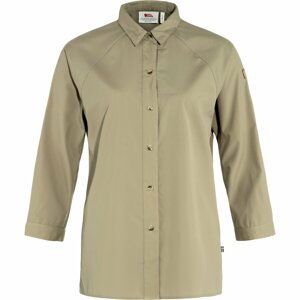 FJÄLLRÄVEN Abisko Hike Shirt W, Sand Stone velikost: S