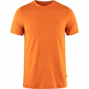FJÄLLRÄVEN Abisko Wool SS M, Sunset Orange velikost: M