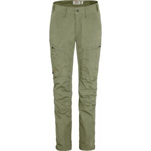 FJÄLLRÄVEN Abisko Lite Trekking Trousers W Short, Light Olive velikost: 38