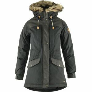 FJÄLLRÄVEN Singi Down Jacket W, Dark Grey velikost: S