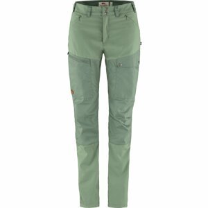 FJÄLLRÄVEN Abisko Midsummer Trousers W Reg, Jade Green-Patina Green velikost: 38