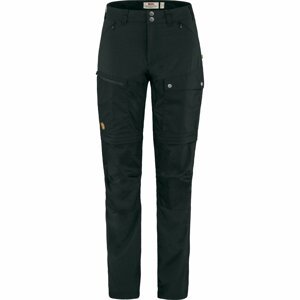 FJÄLLRÄVEN Abisko Midsummer Zip Off Trousers W, Black velikost: 38