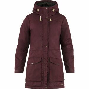 dámská bunda FJÄLLRÄVEN Singi Wool Padded Parka W, Dark Garnet velikost: S