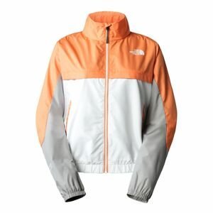 THE NORTH FACE W Ma Wind Full Zip, White/Grey/Coral velikost: M