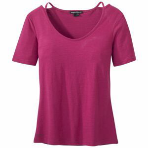 Outdoor Research Women's Camila High-Low Tee, sangria velikost: XS