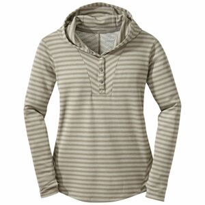 Outdoor Research Women's Keara Hooded Henley, cairn/walnut velikost: S