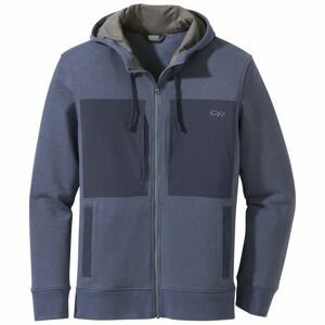 Outdoor Research Men's Cam Full Zip Hoody, steel blue velikost: XL