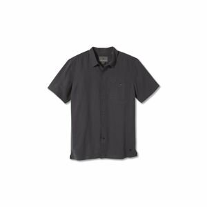 Pánská košile krátký rukáv ROYAL ROBBINS Mens Mojave Pucker Dry S/S, Asphalt velikost: M