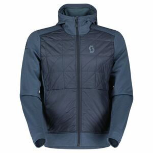 SCOTT Hoody M's Vertic Merino, Metal Blue/Dark Blue (vzorek) velikost: M