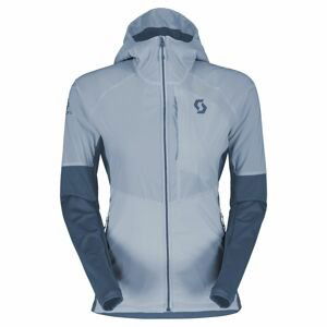 SCOTT Hoody W's Explorair Alpha, Glace Blue/Metal Blue (vzorek) velikost: M