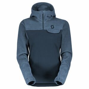 SCOTT Pullover W's Defined Original Fleece, Metal Blue/Dark Blue (vzorek) velikost: M