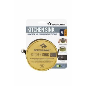 Vak Sea to Summit Kitchen Sink velikost: 5 litrů, barva: zelená