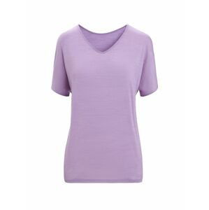 ICEBREAKER Wmns Drayden Reversible SS Top, Purple Gaze (vzorek) velikost: S