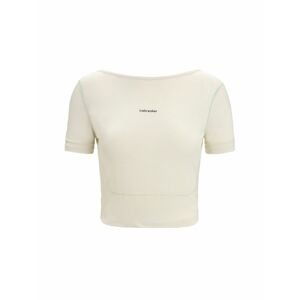 ICEBREAKER Wmns ZoneKnit™ SS Scoop Back Tee, Chalk (vzorek) velikost: S