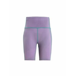 ICEBREAKER Wmns Fastray High Rise Shorts GRIDLINES, Purple Gaze/Fresh/Aop (vzorek) velikost: S