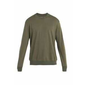 ICEBREAKER Mens Merino Shifter II LS Sweatshirt, Loden (vzorek) velikost: M