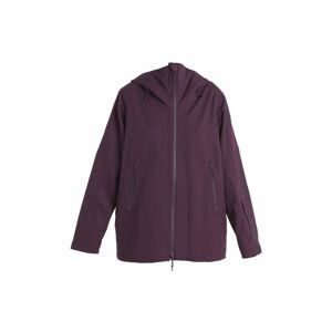 ICEBREAKER Wmns Merino Shell+ Peak Hooded Jacket, Nightshade (vzorek) velikost: S