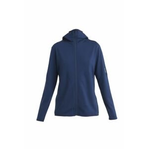 ICEBREAKER Wmns Merino 560 Realfleece Elemental II LS ZH, Royal Navy (vzorek) velikost: S