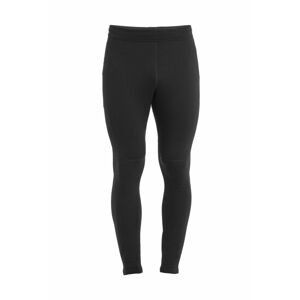 ICEBREAKER Mens Merino Speed Winter Tights, Black (vzorek) velikost: M