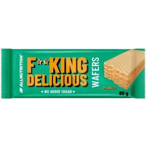 All Nutrition AllNutrition F**king Delicious Wafers 80 g - oříšek VÝPRODEJ 30.4.2025