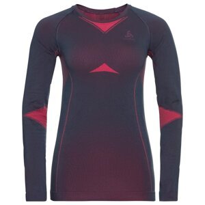 ODLO Dámské tričko Fundamentals Performance Light Velikost: XS dark sapphire - beetroot purple