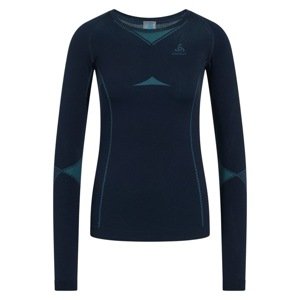 ODLO Dámské tričko Fundamentals Performance Light Velikost: XS dark sapphire - blue radiance