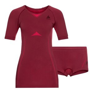 ODLO Set FUNDAMENTALS PERFORMANCE LIGHT Velikost: M raspberry fudge - paradise pink