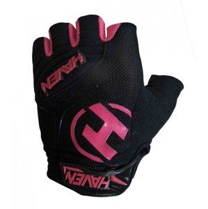 Haven Demo short cyklo rukavice black/pink Velikost: XL