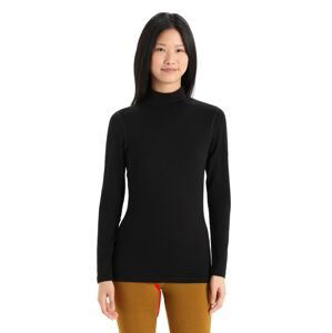 Dámské triko dlouhý rukáv ICEBREAKER Wmns 260 Tech LS Turtleneck, Black velikost: L