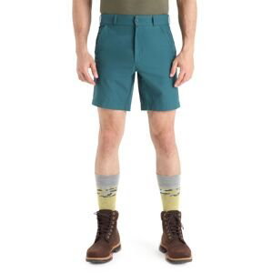 ICEBREAKER Mens Hike Shorts, Green Glory velikost: 32