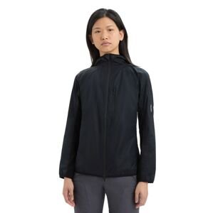 Dámská merino bunda ICEBREAKER Wmns Shell+ Cotton Windbreaker, Black velikost: XL