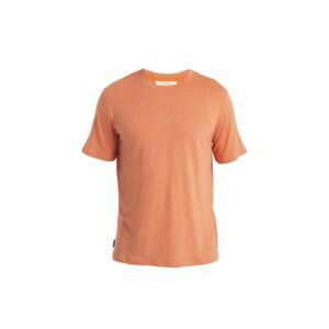 Pánské merino triko krátký rukáv ICEBREAKER Mens Merino Linen SS Tee, Ember velikost: M