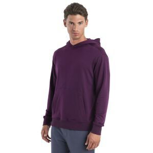 Pánská merino mikina s kapucí ICEBREAKER Mens Merino Shifter II LS Hoodie, Nightshade velikost: M